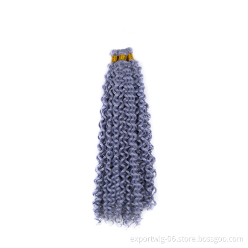 water wave crochet hair extensions wavy braiding hair curls special curly weaves with passion tiwst